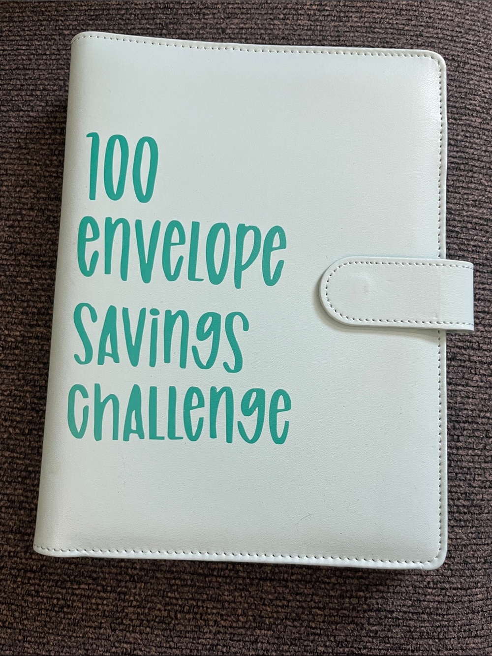 NWOT 100 Envelope Savings Challenge Binder
